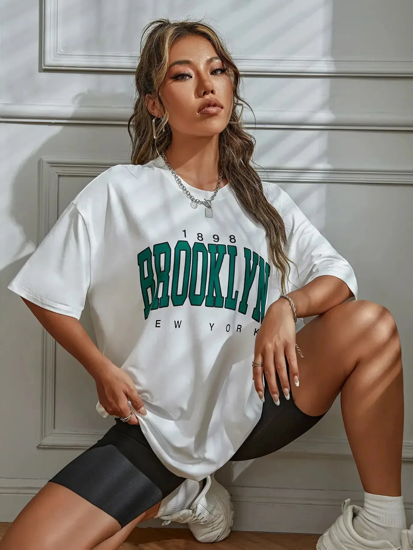 1898 Brooklyn Vintage Drop Shoulder T-Shirt