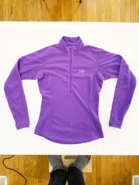 Arc'teryx 2012 Delta LT Purple Polartec 1/2 Zip Fleece (Medium)