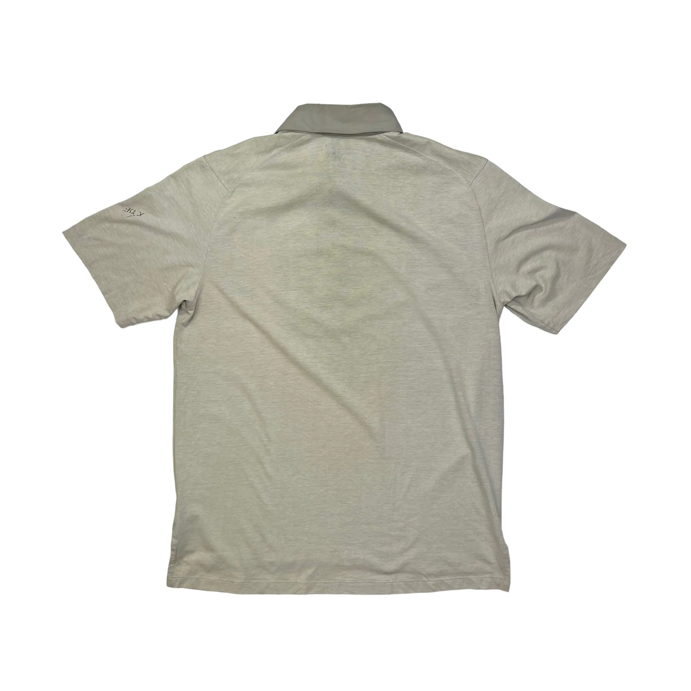 Arc'teryx Light Grey Short Sleeve Polo Shirt