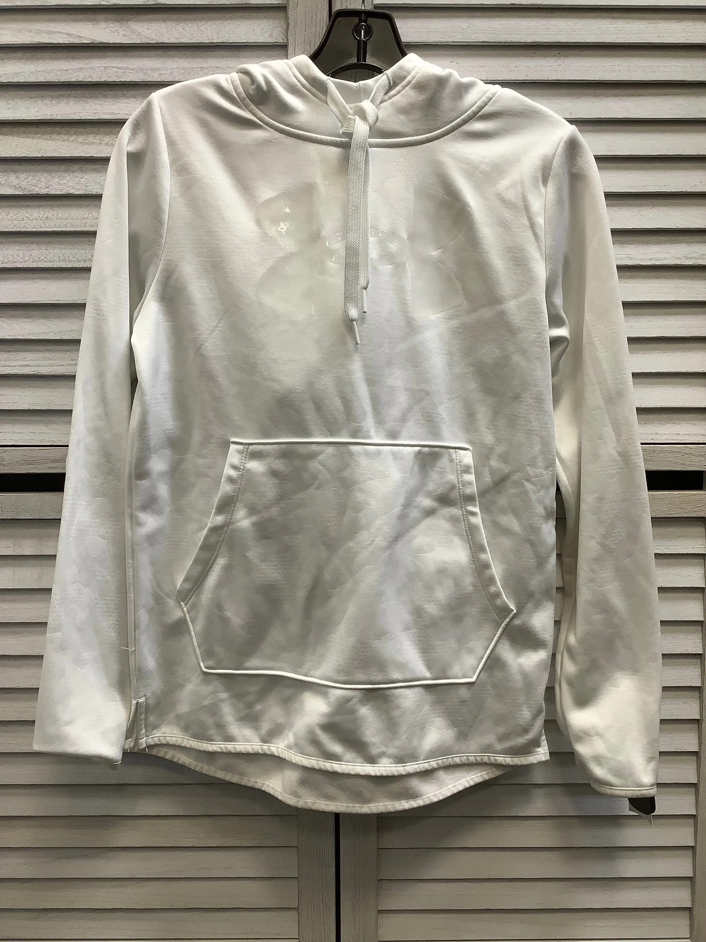 Athletic Jacket By Under Armour In White, Size: Xs