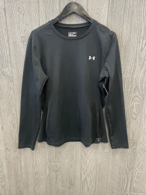 Athletic Top Long Sleeve Collar By Under Armour  Size: Xl