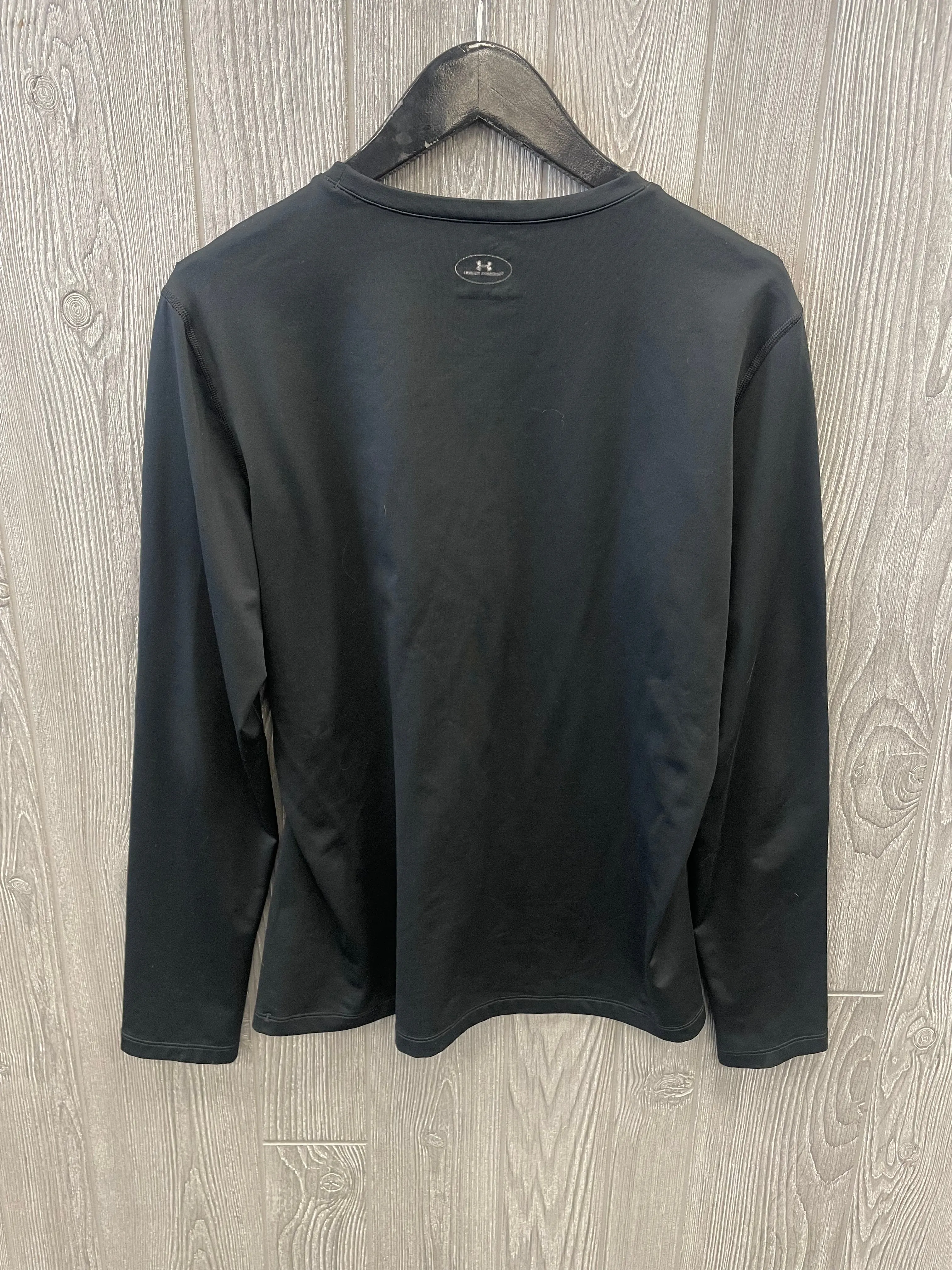 Athletic Top Long Sleeve Collar By Under Armour  Size: Xl