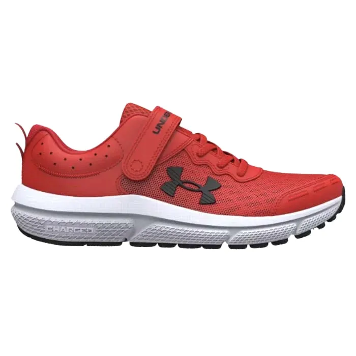 Big Boy Under Armour Assert 10 AC in Red/Black/Black