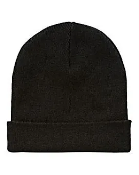 Black Thermal Toque. One Size