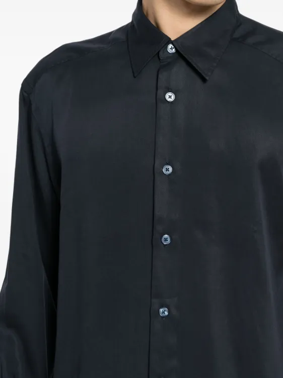 BOSS button-up cotton shirt