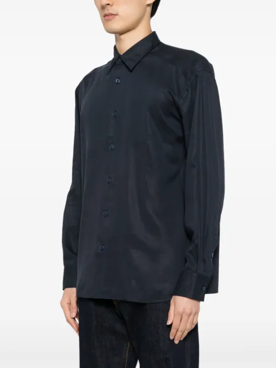 BOSS button-up cotton shirt