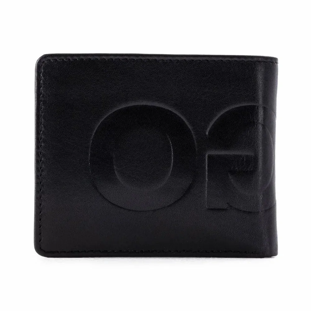 BOSS Printed HUGO logo Bi-Fold Wallet - BLK