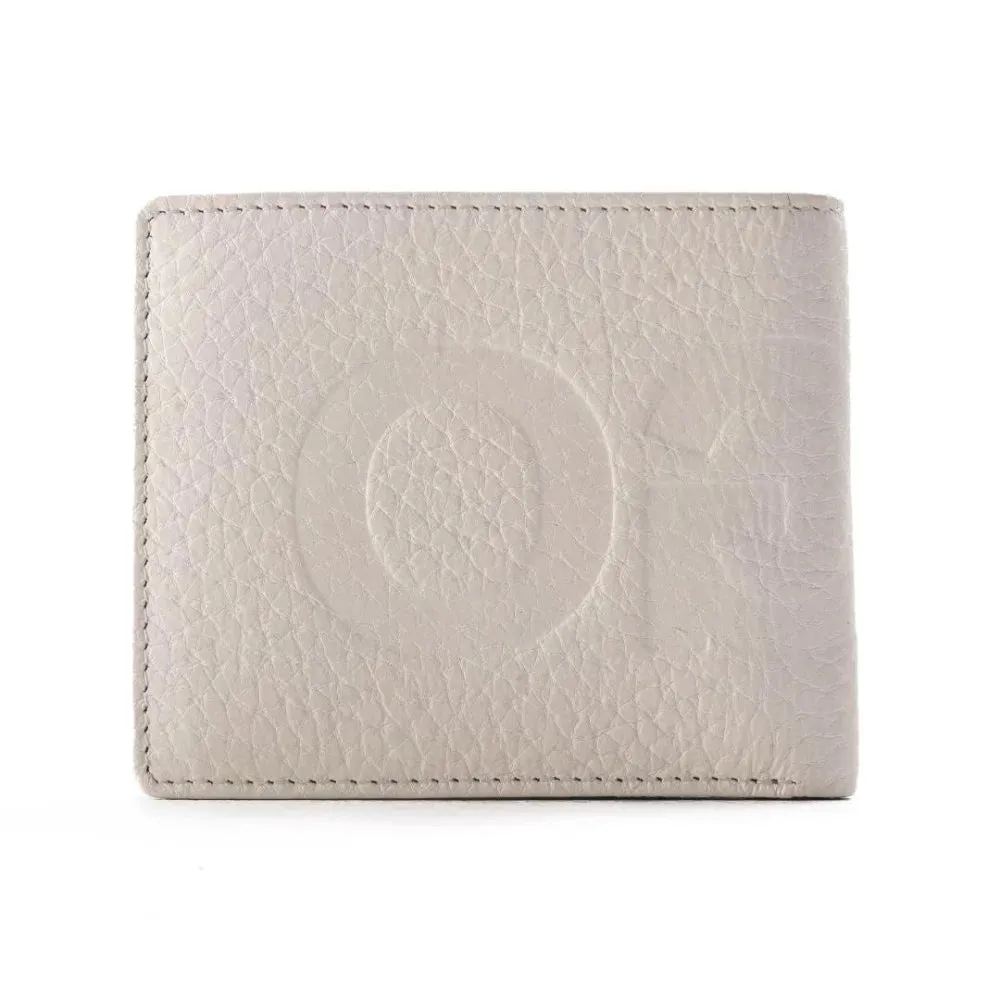 BOSS Printed HUGO logo Bi-Fold Wallet - WHT