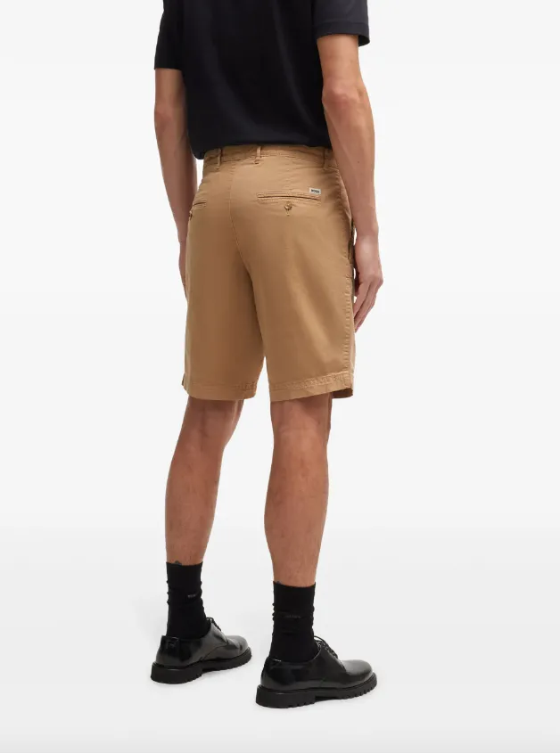 BOSS stretch-cotton chino shorts