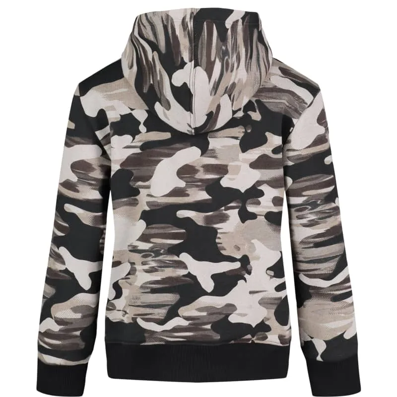 Boys' Black Iridescent Camo Hoodie | Under Armour