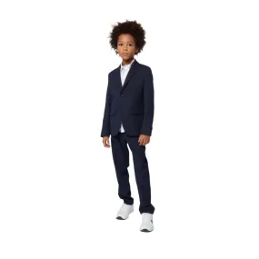 Boys Navy Wool Suit