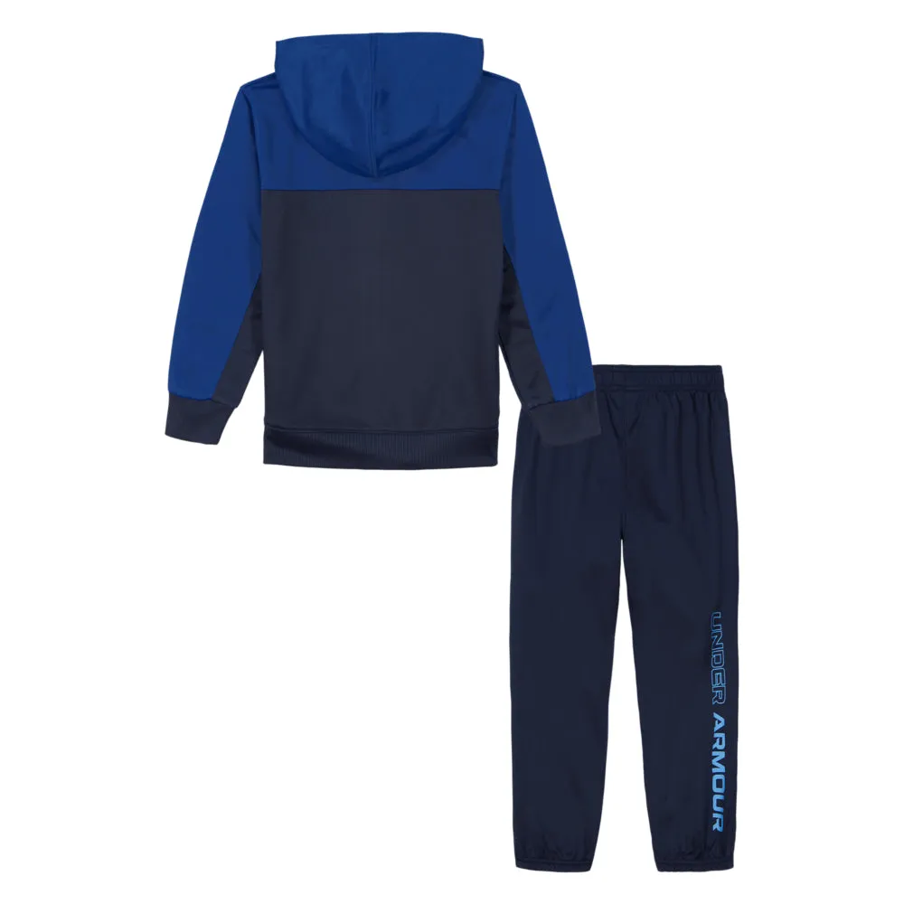 Boys' Under Armour Toddler Color Block Fullzip Set