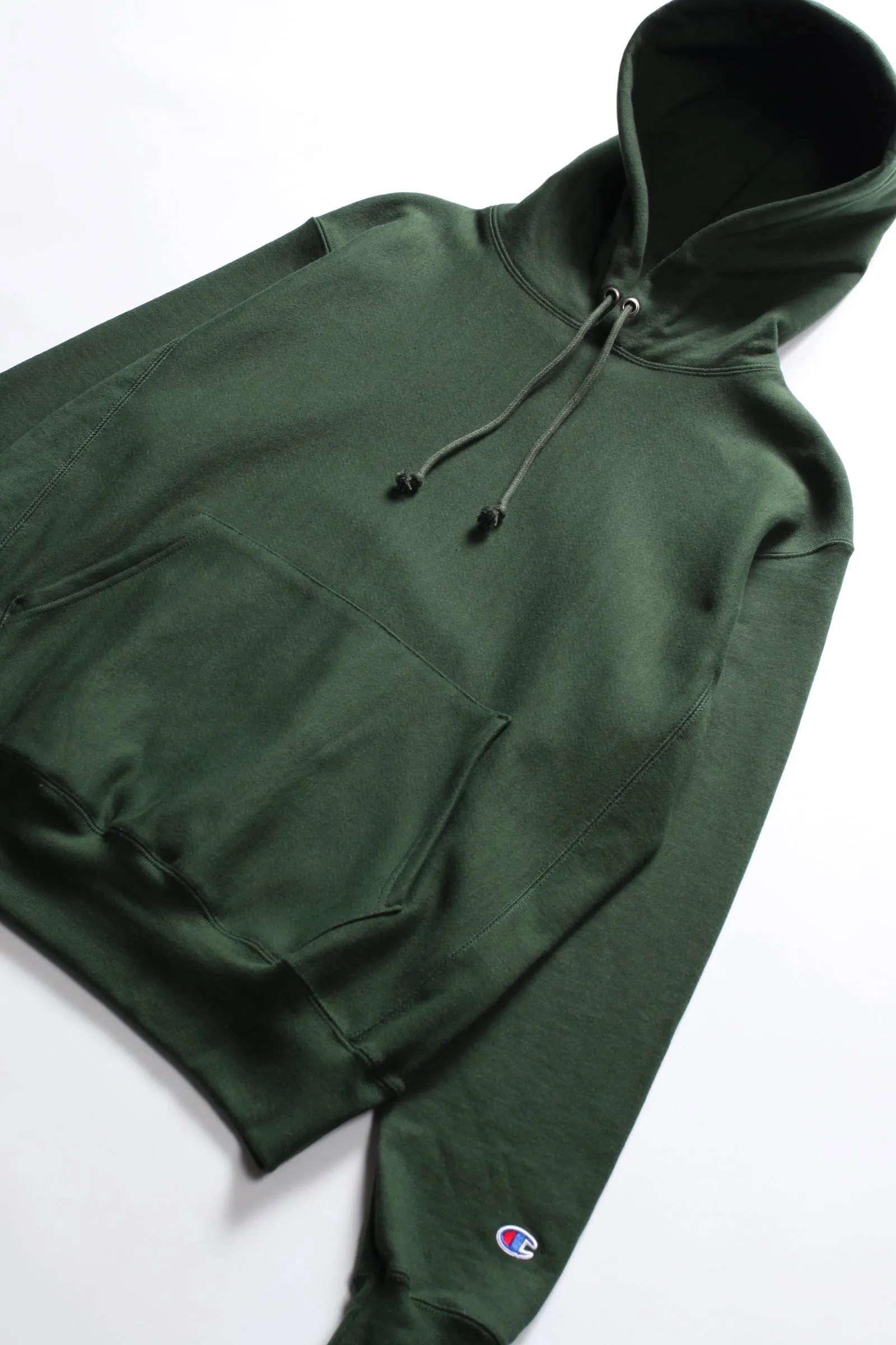 Champion - 12oz USA Reverse Weave Hoodie - Forest Green