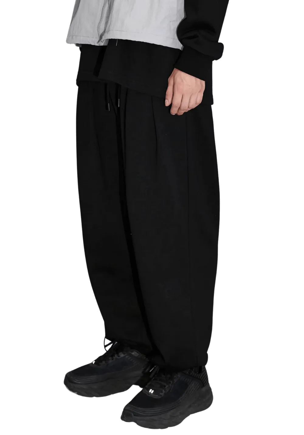 Fleece Lined Tapered Knit Sweatpants