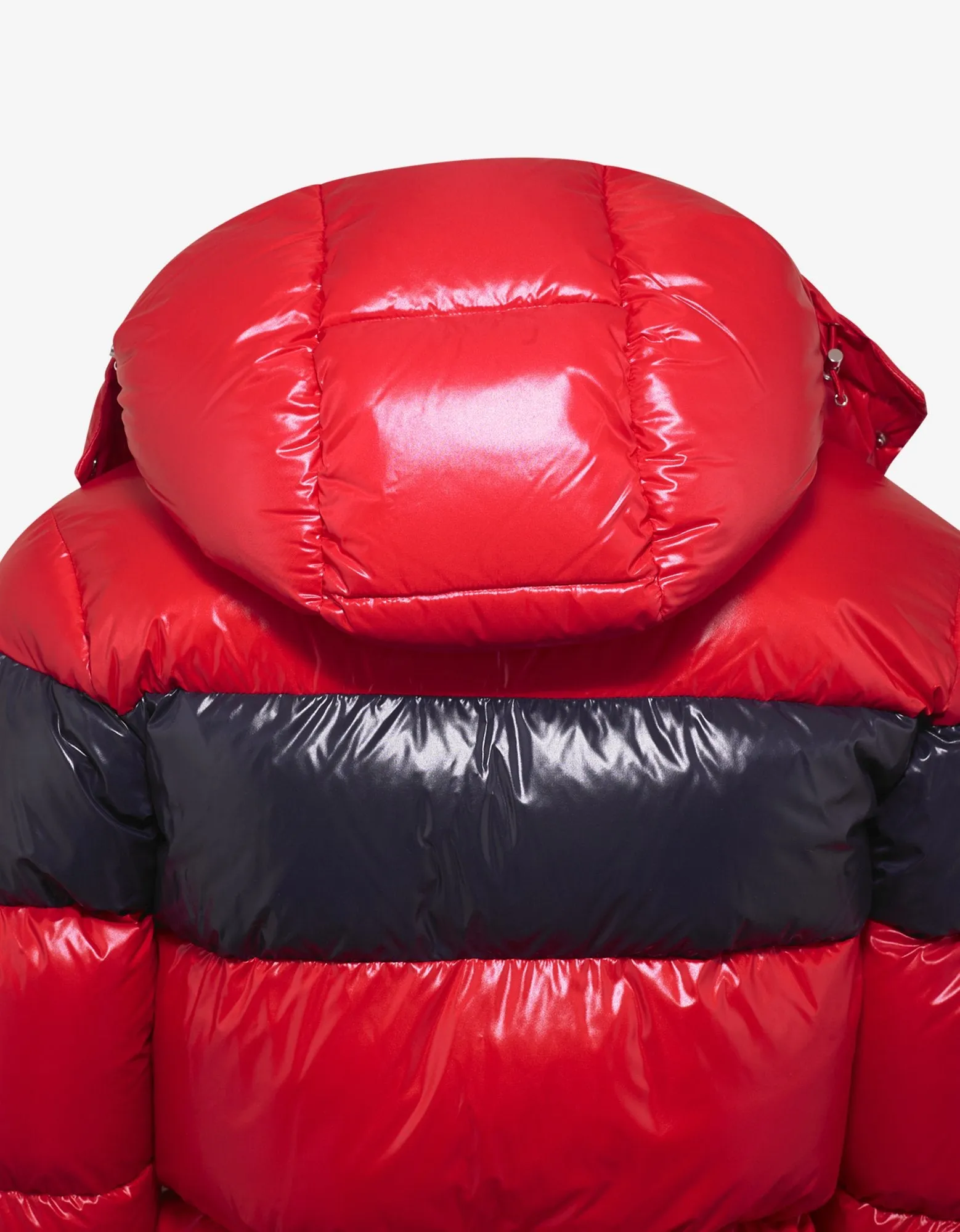 Gary Red Nylon Down Jacket