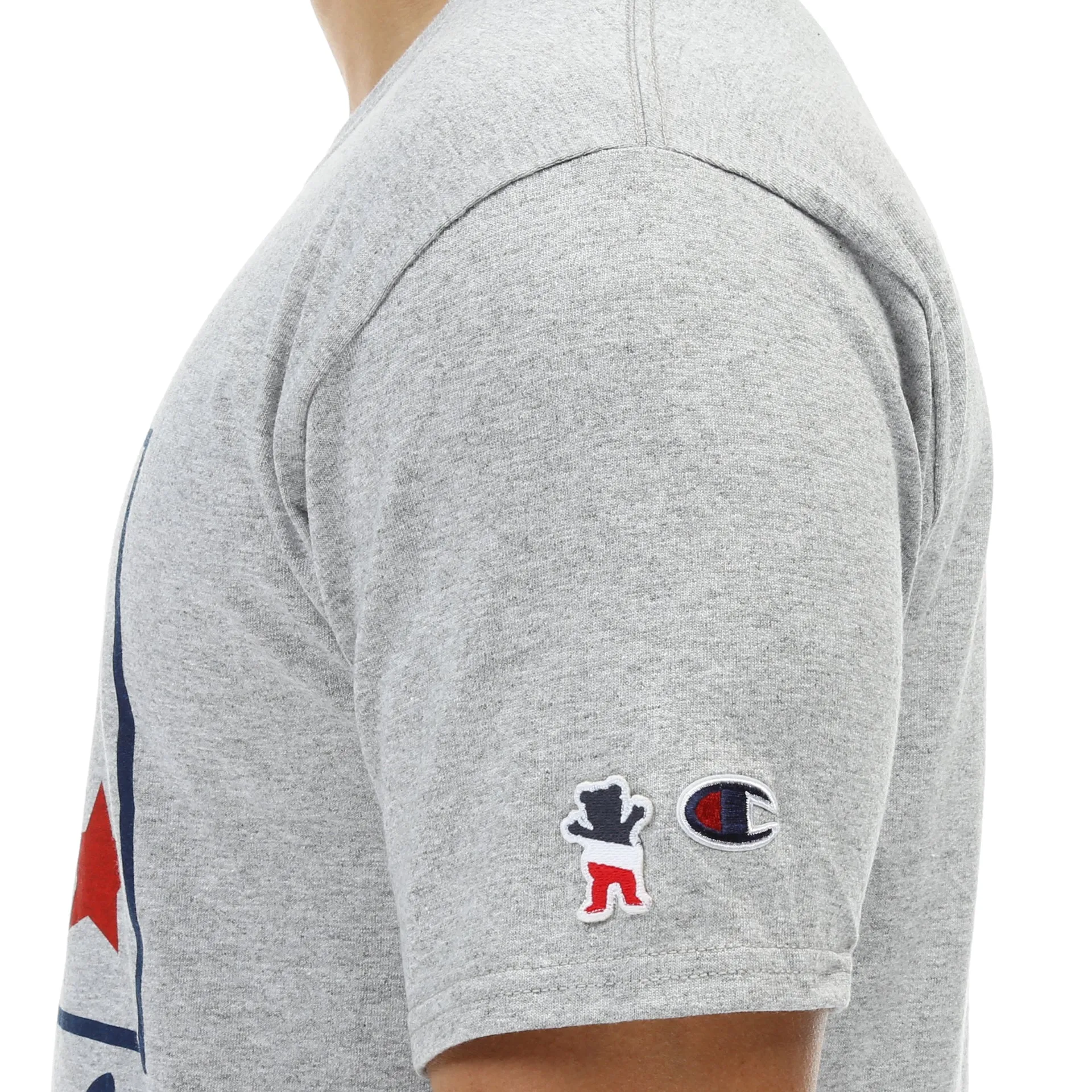 Grizzly x Champion Hardwood Classic Tee - Heather Grey