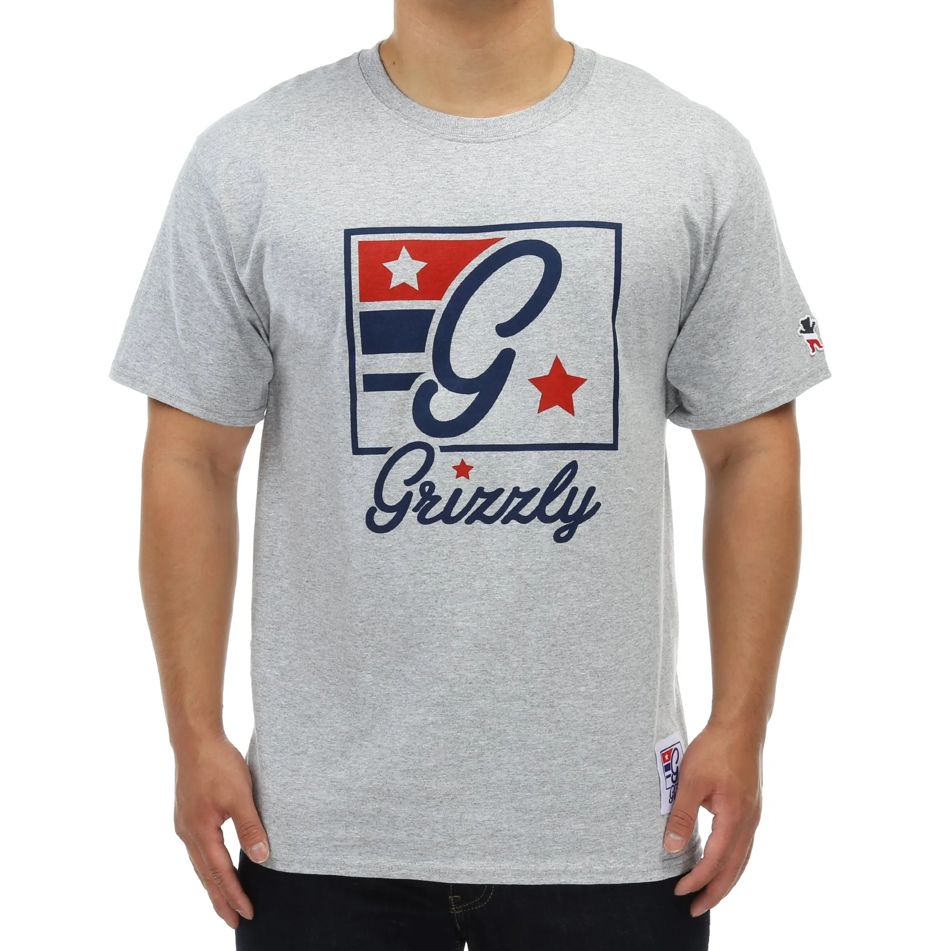 Grizzly x Champion Hardwood Classic Tee - Heather Grey