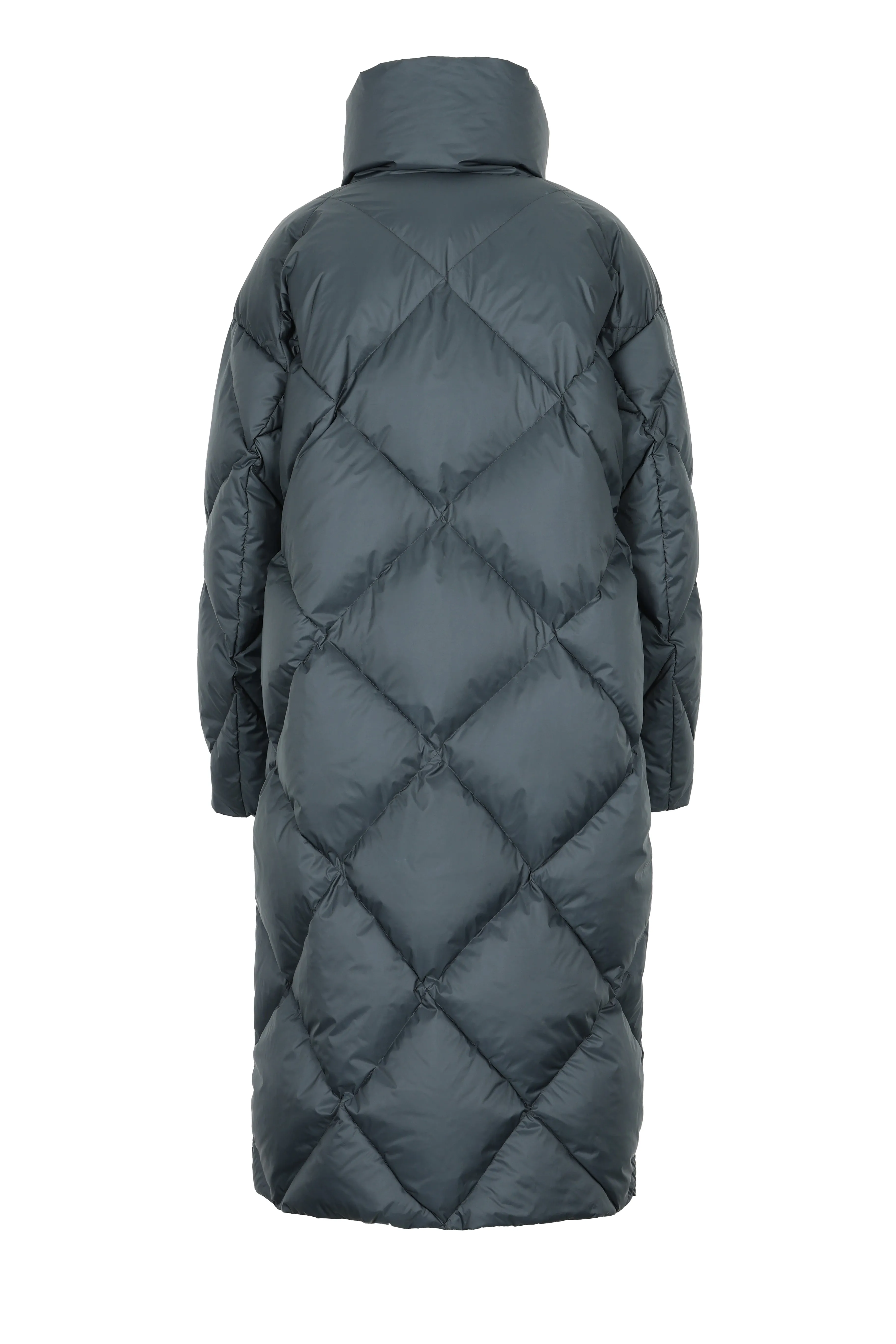 ICONIC DIAMOND QUILT DOWN COAT DEA