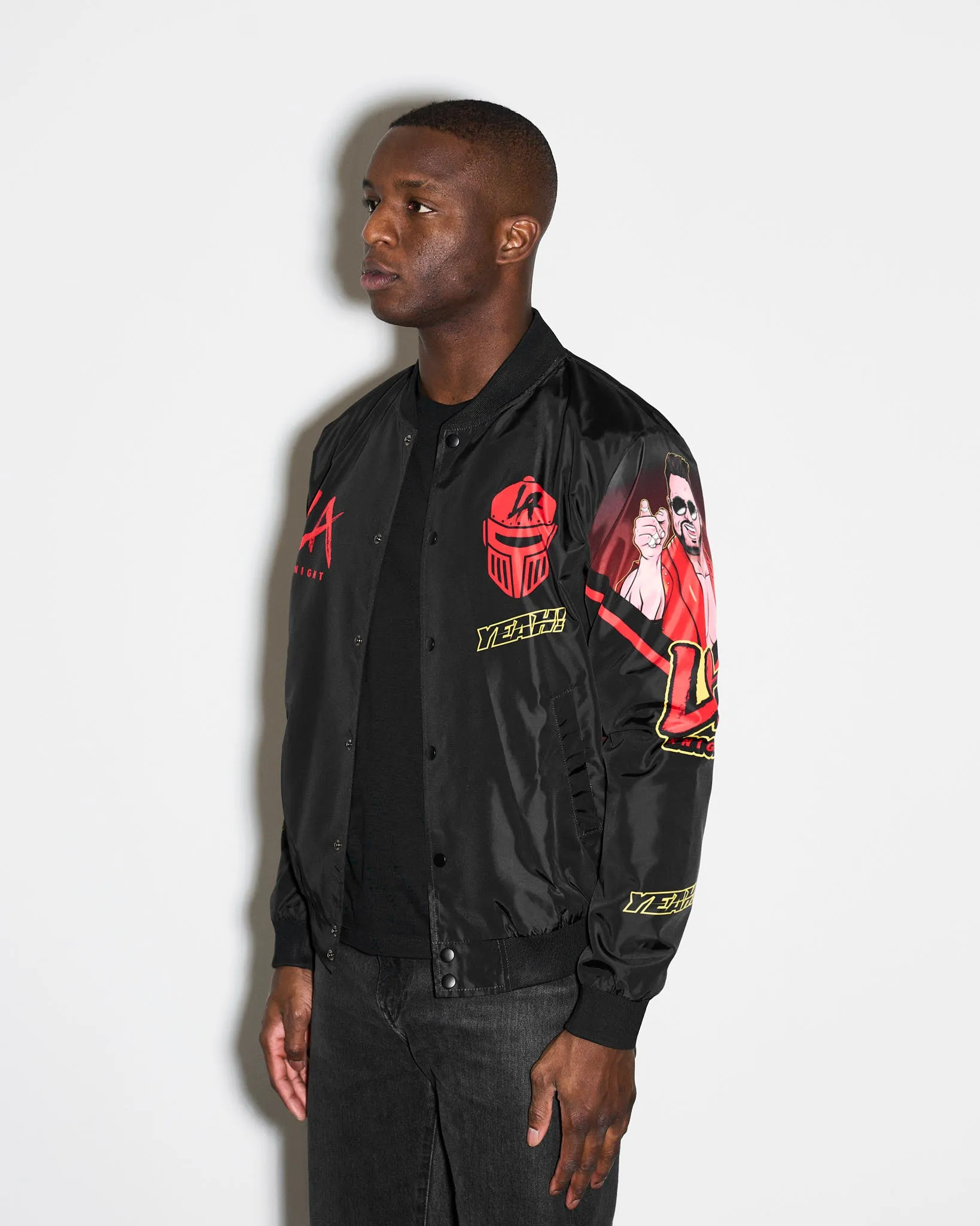 LA Knight Illustrated Fanimation Jacket