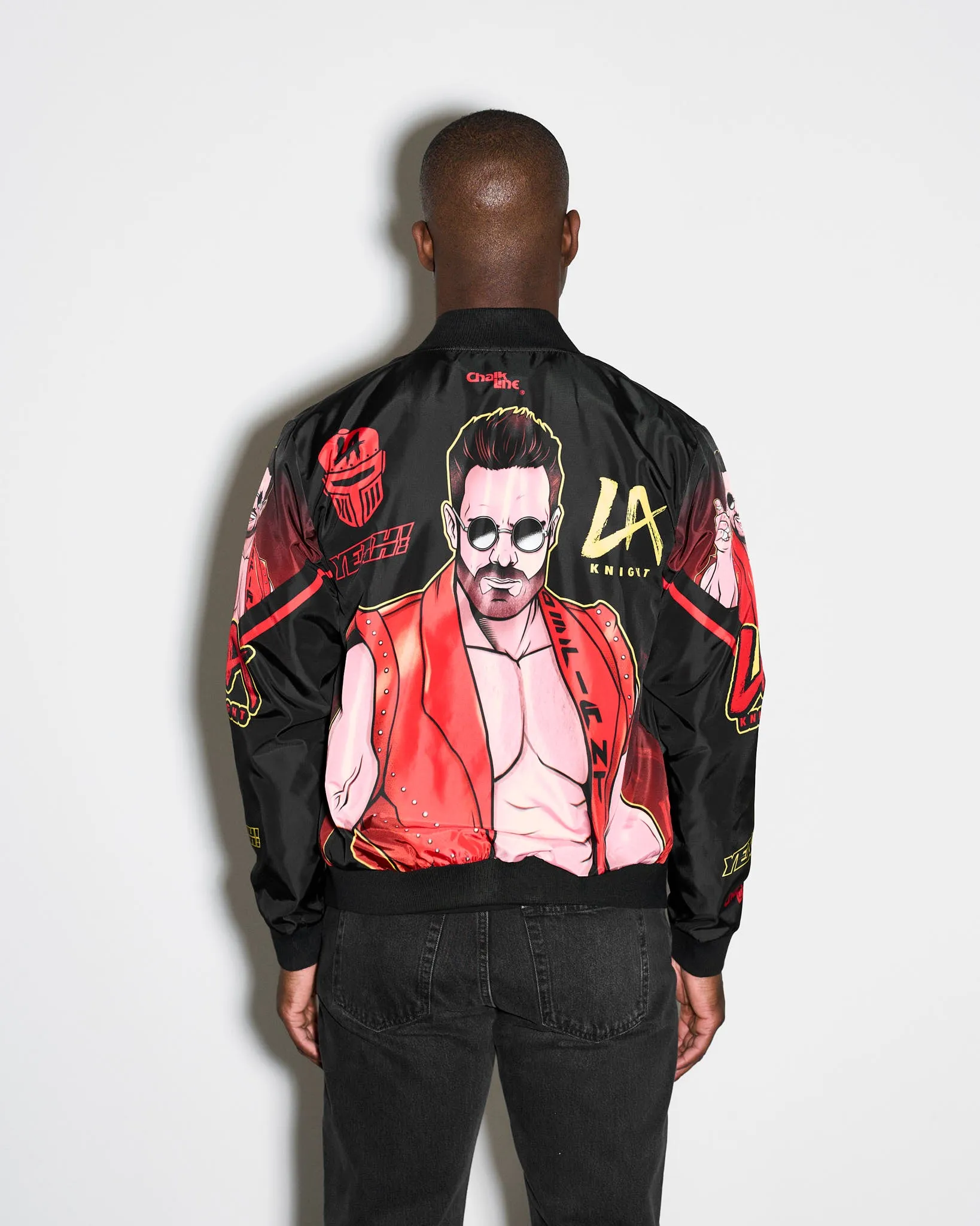 LA Knight Illustrated Fanimation Jacket