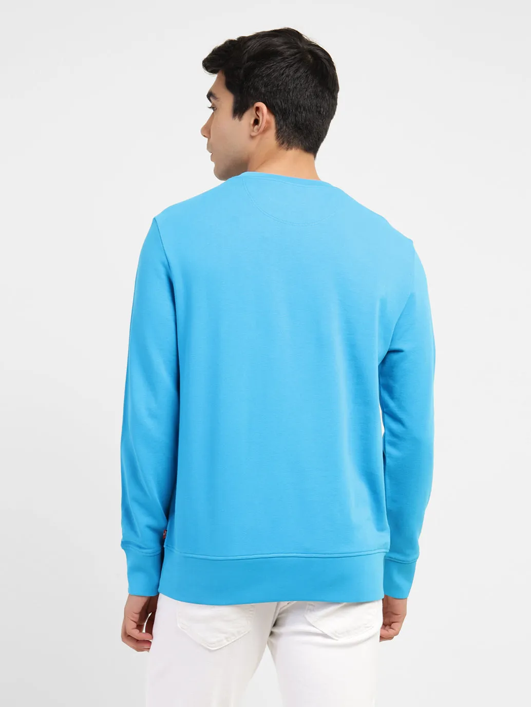 Men's Brand Logo Crew Neck Sweatshirt