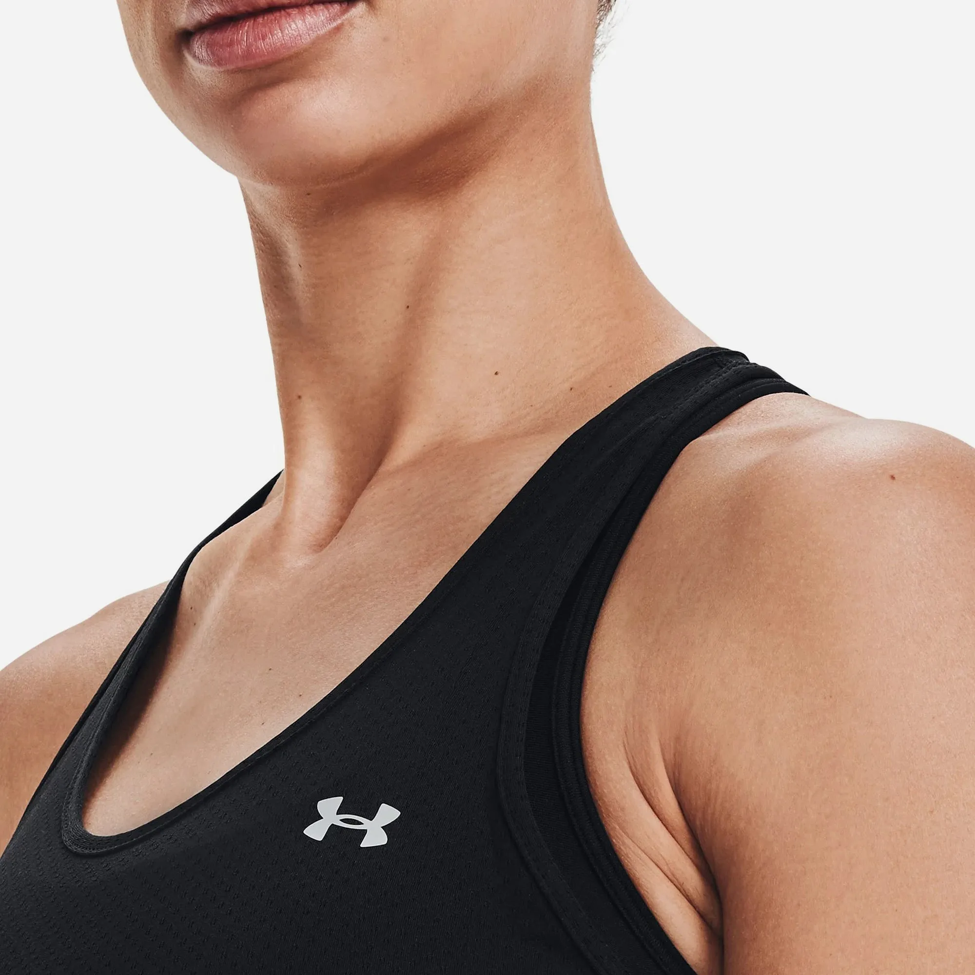 Áo Ba Lỗ Nữ Under Armour Heatgear® Armour Racer - Đen