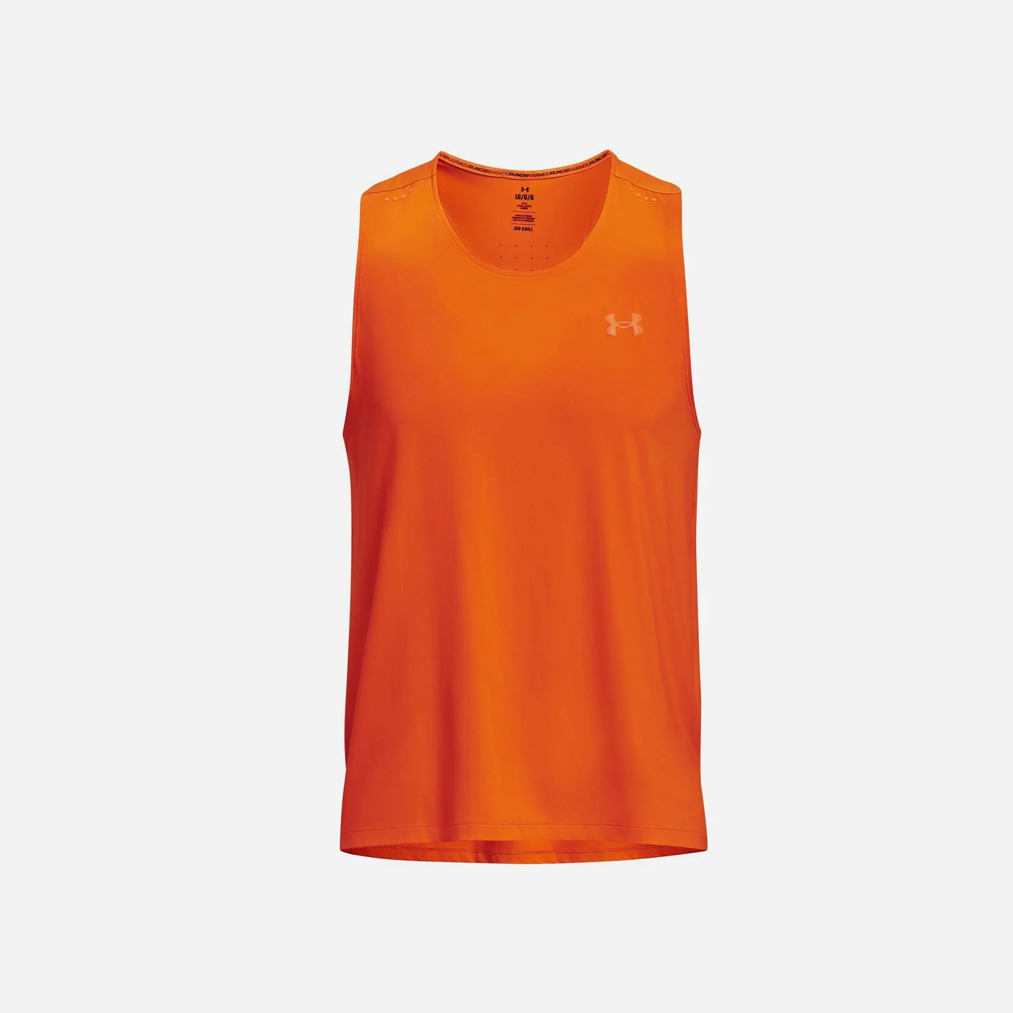 Áo Ba Lỗ Nam Under Armour Iso-Chill Laser - Cam