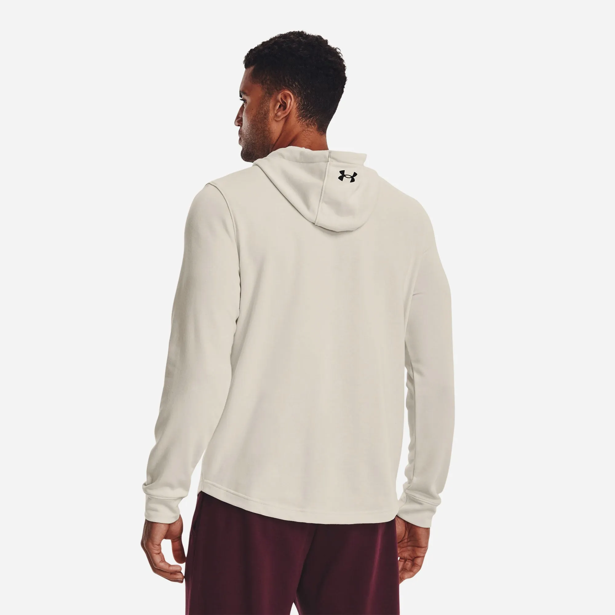 Áo Hoodie Nam Under Armour Project Rock Terry - Trắng