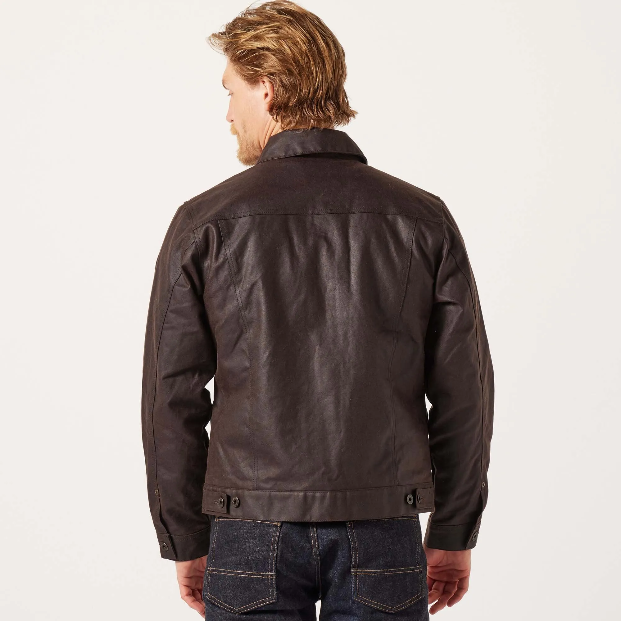 TIN CLOTH SHORT LINED CRUISER JACKET