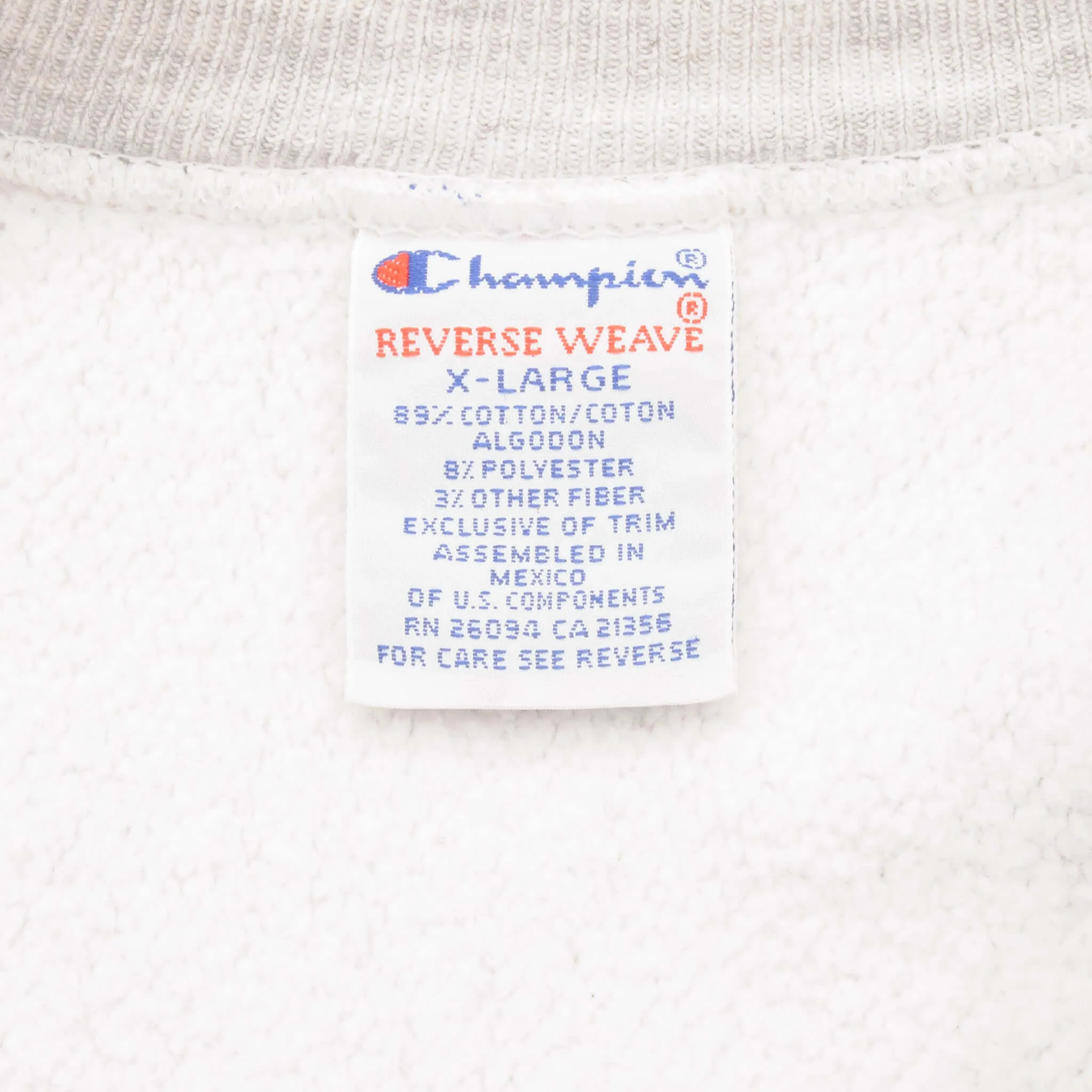 VINTAGE CHAMPION REVERSE WEAVE NFL SWEATSHIRT 1990-MID 1990’S SIZE LARGE